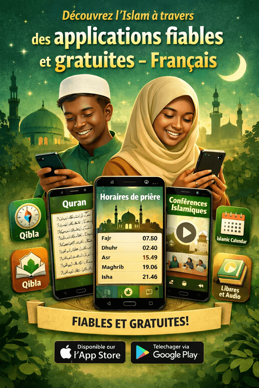 Decouvrez lIslam a travers des applications fiables et gratuites – Francais