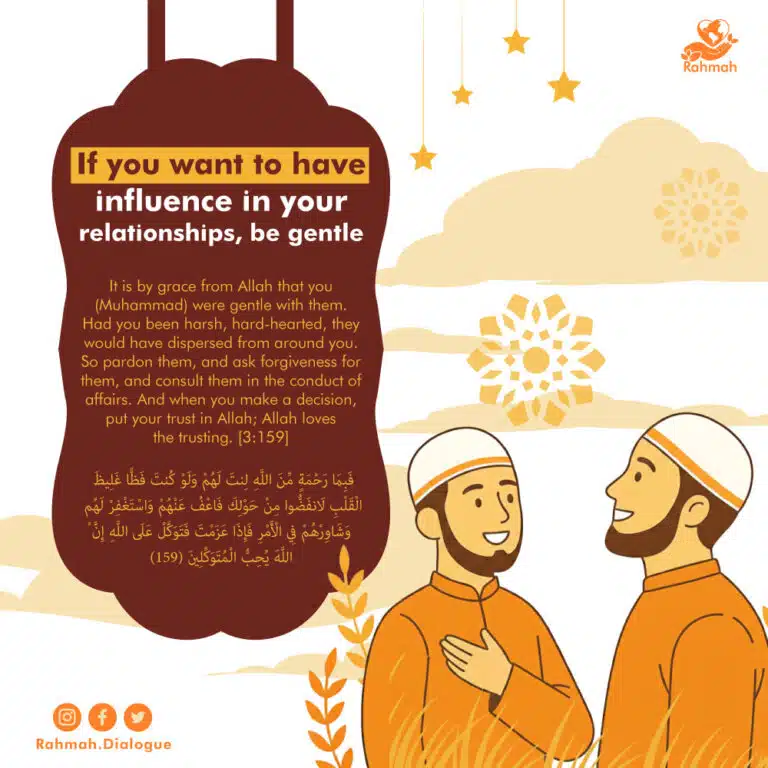 If you want to have influence in your relationships, be gentle 3 If you want to have influence in your relationships, be gentle