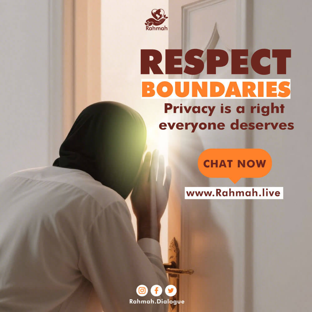 The Fence of Concealment: Respecting Privacy as a Spiritual Etiquette and Protection of Sanctity 1 36 عدم التطفل على الناس
