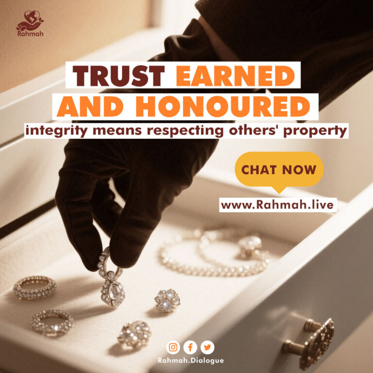 Integrity of the Hand: Avoiding Theft as a Safeguard for Trust and Proof of Self-Respect