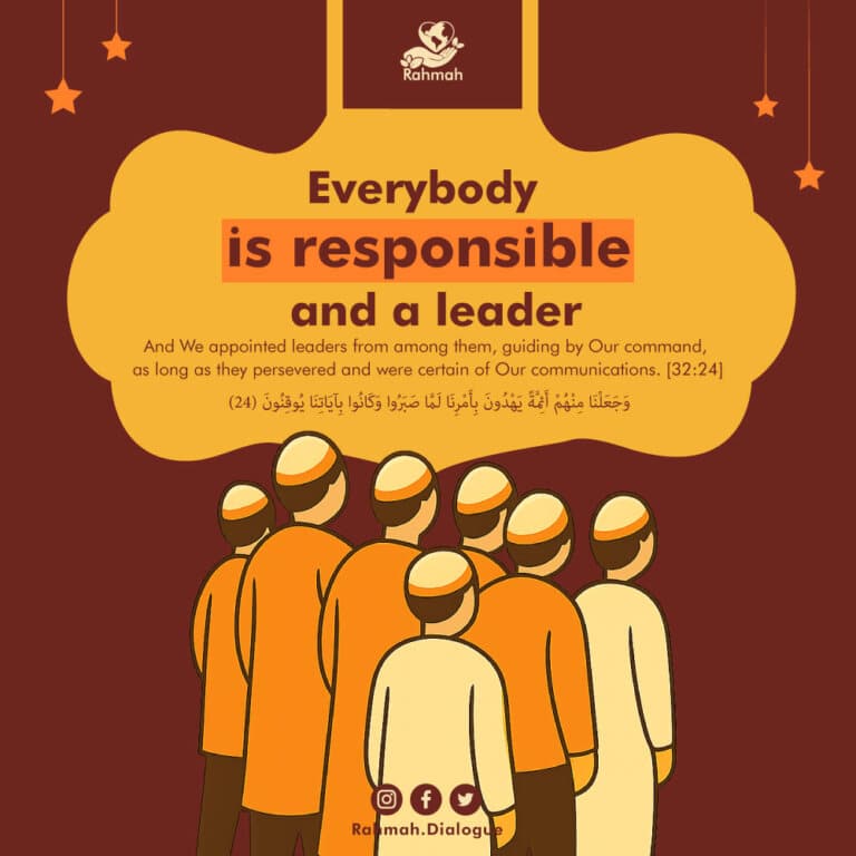 Everybody is responsible and a leader