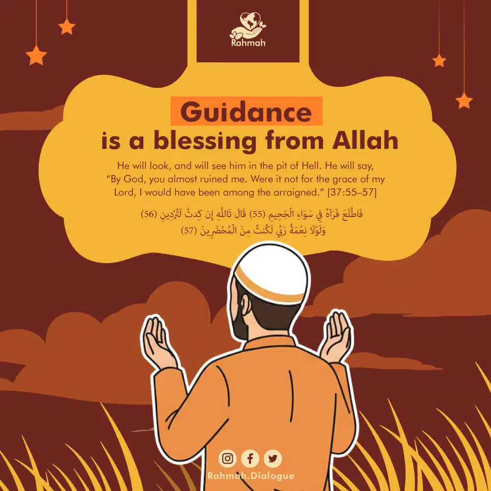 Guidance is a blessing from Allah 1 68