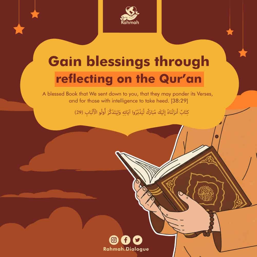 Gain blessings through reflecting on the Qur'an 1 69