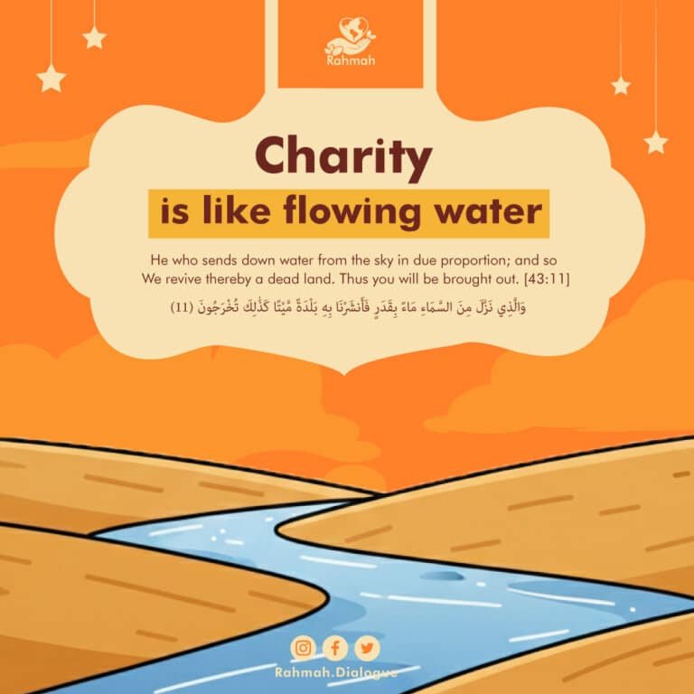 Charity is like flowing water 1 Charity is like flowing water